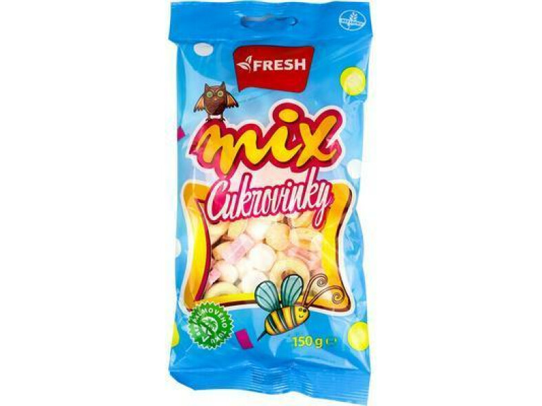 CUKRÍKY KOMPRIMÁTOVÝ MIX 150g FRESH