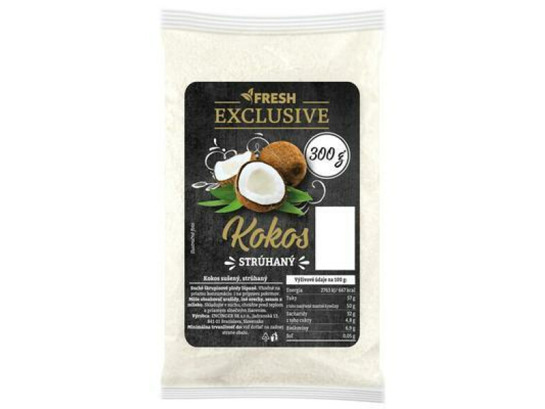 KOKOS STRÚHANÝ 300g FRESH EXCLUSIVE