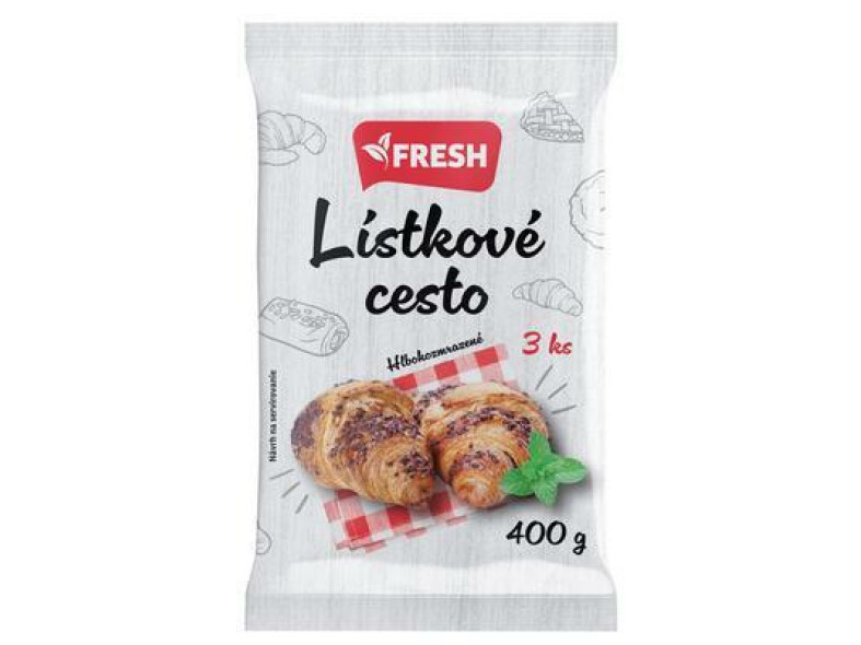 MRAZENÉ CESTO LÍSTKOVÉ 400g FRESH