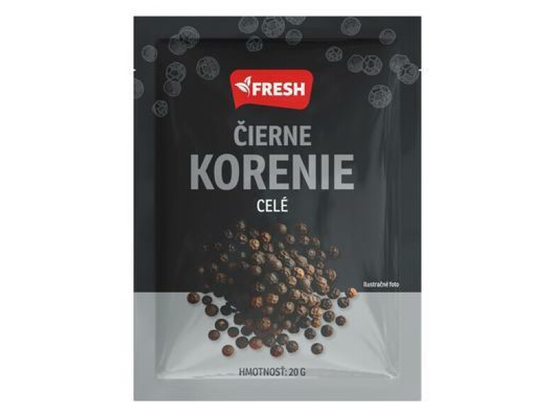 KORENIE ČIERNE CELÉ 20g FRESH